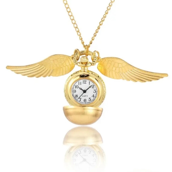 Harry Potter Golden Snitch Pocket Watch - Picture 3 of 3